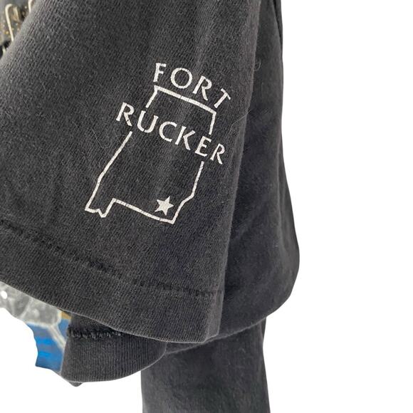 Furst of all Kind Blackbird Apache AH-64 Cut-Off Black T-Shirt size medium/large - Picture 3 of 7